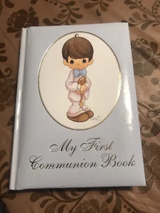 Precious Moments Mein Erstkommunionbuch, Erstkommunion Pin, Rosenkranz, Kreuz - Bild 1 von 9