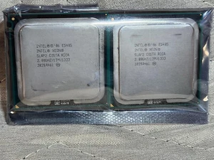MATCHING PAIR Intel Xeon Quad Core E5405 2.00GHz SLAP2 12MB/1333 Socket LGA 771 - Picture 1 of 1