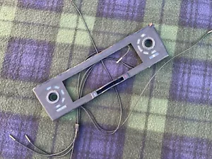 Jaguar XJS V12 HVAC Climate Control Face Plate Series 2 - Picture 1 of 8