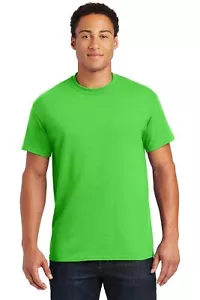 Pack Of 5 Gildan G800 Mens Short Sleeve DryBlend 50 Cotton/50 Poly T-Shirt - Picture 1 of 41