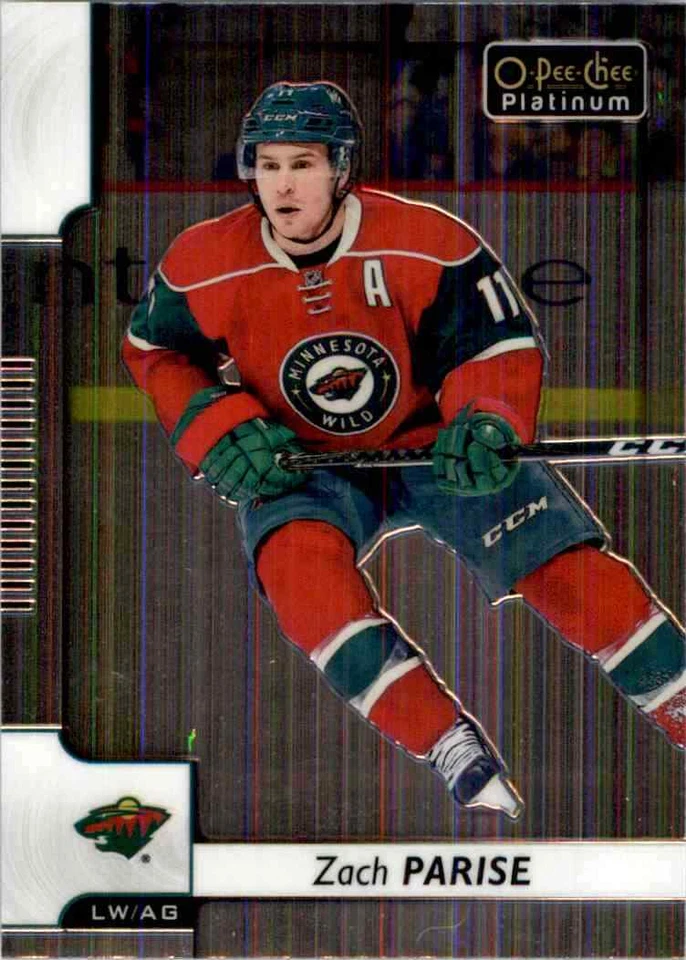 2017-18 O-Pee-Chee Platinum Zach Parise #97 - Image 1 of 2