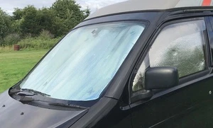 Mazda Bongo pantalla térmica Ford Freda plateada vehículo persianas ventanas furgoneta de 4 piezas - Imagen 1 de 6