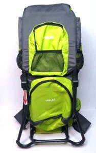 Veelar Sport Adjustable Cross Country Baby Backpack Carrier, Green Black Gray - Picture 1 of 11