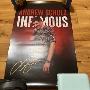 Andrew Schulz Signed Autographed 17x11 Photo Photograph Infamous Special - Picture 1 of 3