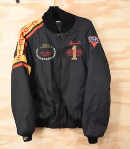 Vintage Don Aranow's Cigarette Racing Team RARE! Embroidered Watkins Jacket Sz M - Picture 1 of 17