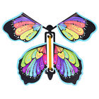 10x Magic Wind Up Flying Butterfly Powered Magic Fairy Flying Toy Surprise Gi QM
