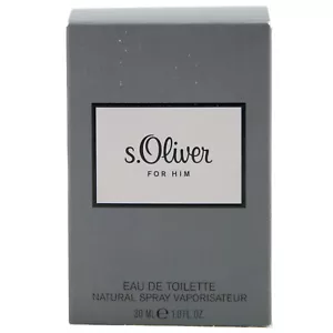 s.Oliver FOR HIM 30 ml Eau de Toilette EdT Spray for man - Picture 1 of 1