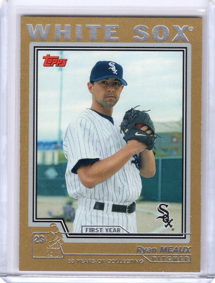 RYAN MEAUX 2004 Topps Traded GOLD ROOKIE CARD #900/2004 - WHITE SOX - Image 1 of 1
