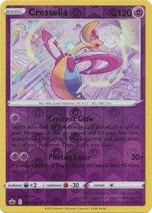 Pokemon Regno Ghiacciante Cresselia Raro Reverse Holo 064/198 - Foto 1 di 1