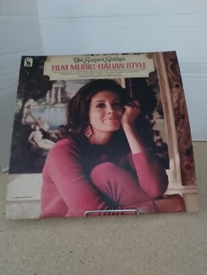The Sunset Strings Film Music Italian Style Sunset LP Record Promotional Copy - Image 1 of 4