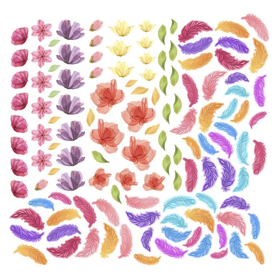 Couture Creations Diecut Ephemera set - You Go Girl (125pc) - image 1 of 1