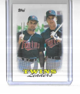 1988 Topps #609 Team Leaders Minnesota Twins - Picture 1 of 2