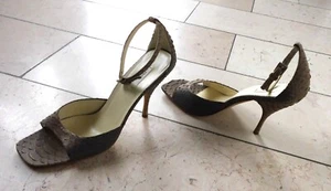 PRADA: Sandalen High Heels Pumps, 100% Leder, braun, Gr 39,5 (40) hoher NP, NEU - Bild 1 von 10