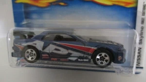 2002 Hot Wheels First Editions #7 NISSAN SKYLINE blue 5-spoke wheel variation - Picture 1 of 2
