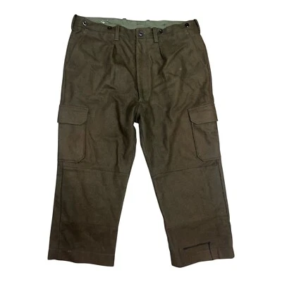 Vintage Military Field Wool Pants - Image 1 of 4