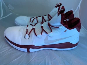 Nike Kobe AD TB weiß und kastanienbraun Größe 16,5 AT3874-109 selten - Bild 1 von 6