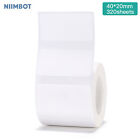  White Blank Thermal Printing Barcode Paper 40x20mm 320 Sheets/Roll Q7R2