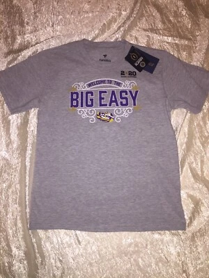 Camiseta Campeonato Niños NCAA LSU Tigers 2020 Talla Mediana 10-12 Foto 1 de 4