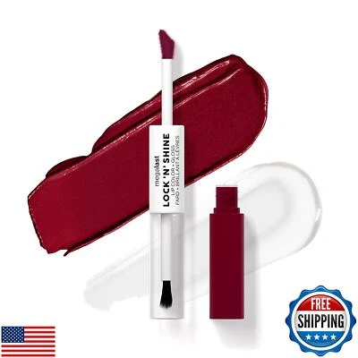 wet n wild Megalast Lock 'N' Shine Lip Color + Gloss Lipstick Sizzling Siren - Image 1 of 4