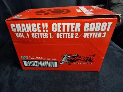 BANDAI SUPER MINI-PLA GETTER ROBOT VOL. 1 GIÀ ASSEMBLATI - Immagine 1 di 4