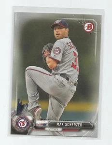 Bowman MAX SCHERZER 2017 argento 199/499 - Foto 1 di 1