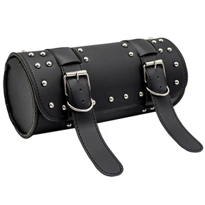 Gepäckrolle Motorrad-Tasche - 5L Chopper Lenkertasche - Gabeltasche Roller rund - Bild 1 von 10