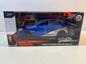 Brian's Subaru Impreza WRX STI NEW in BOX in 1/24 Scale by Jada Fast & Furious - Picture 1 of 7