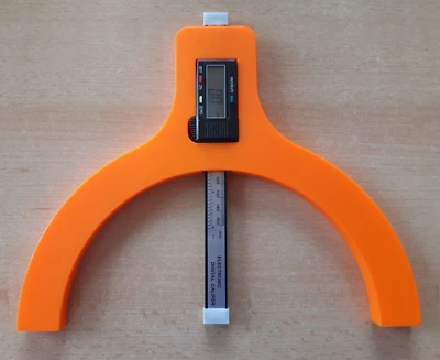 Digital Messschieber Kunststoff Tiefenmesser Messuhr Fräsmaschine Einstelluhr or - Bild 1 von 4