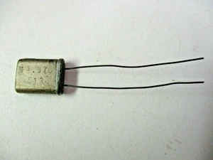 M-Tron 513 Radio Crystal 14,970 MHz 0,018 cala X 1,5 cala Długie przewody Vintage - Zdjęcie 1 z 4