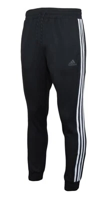 Adidas Mujeres 3S Pantalones Perfectos Negro Entrenamiento Yoga Casual Jogger... - Imagen 1 de 4