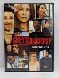 Grey's Anatomy Season 1 DVD Region 1 NTSC Pre-Owned - Picture 1 of 6