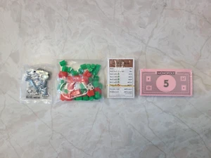 Monopoly Replacement Money, Dice, Game Pieces, Properties New In Package - Picture 1 of 5