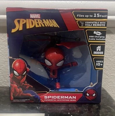 Marvel Spider-Man Levitating Hero Flying Toy! Heli Remote Not Included - Image 1 of 4