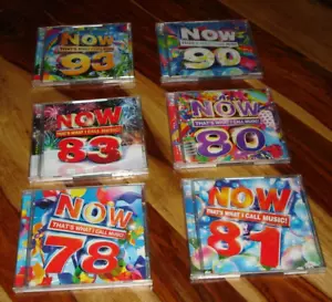 Collection Of Six Now That's What I Call Music CD'S - Picture 1 of 2