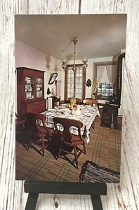 Salt Lake City UT Beehive House Second Dining Room Brigham Young Home Postcard - Picture 1 of 4