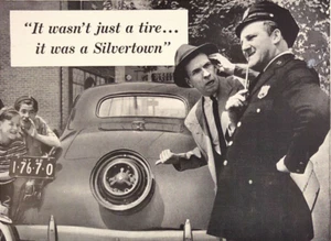 B.F. Goodrich Tires WWII Vtg Print Ad 1942 - Picture 1 of 7