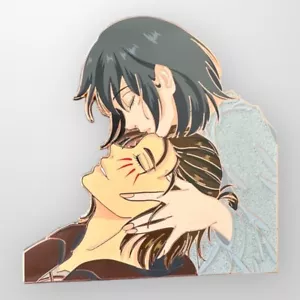 Eremika Enamel Pin Jin Ling Ixidevil Anime Attack On Titan Mikasa Eren Rare VGC - Picture 1 of 7