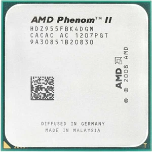 AMD Phenom II X4 955 3.2 GHz HDZ955FBK4DGM 4000 MHz Socket AM3 6MB CPU Processor - Picture 1 of 1