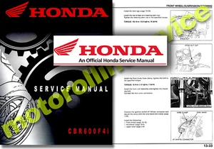 Honda CBR600F F4i Workshop Manual 2004 2005 2006 Service Shop - Fuel Injection - Picture 1 of 1
