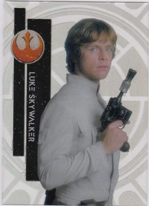 STAR WARS 2015 TOPPS HIGH TEK 1A LUKE SKYWALKER REBEL SP SHORT PRINT VARIATION - Picture 1 of 2