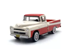 ZD 1:87 1957 Dodge D100 Pickup Truck Classic Model Diecast Metal Car BN - Picture 1 of 7