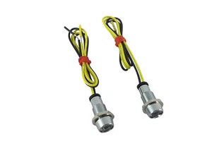 NEW Car Dashboard LED Indicator Marker Lights Dash Display Flush Mount Easy Fit - Picture 1 of 4