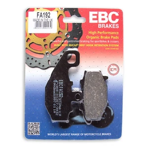 PASTIGLIE FRENO POSTERIORE ORGANIC EBC FA192 KAWASAKI ZX-10R 1000 2008-2010 - Foto 1 di 5