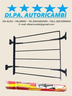 PORTABAGAGLI ALFA 33 DAL 1990-RENAULT SUPER 5-SEAT IBIZA-VOLKSWAGEN GOLF/JETTA - Immagine 1 di 4