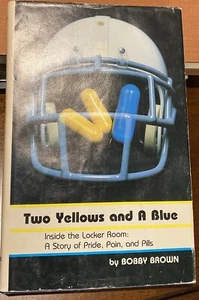Signiert zwei gelbe und ein blau von Bobby braun 1. Druck Erstausgabe NFL Trainer - Bild 1 von 5