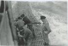 Riesen Repro Foto U-Boot Offizier Matrosen Bei Arbeit An Bord