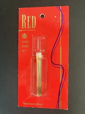 Red Cologne de Giorgio Beverly Hills muestra extraordinaria nueva en paquete Foto 1 de 4