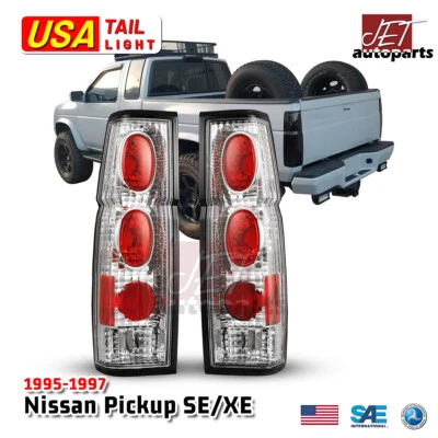 Luces traseras para camioneta Nissan SE XE 86-94 D21 1995-1997 Altezza cromo lámpara transparente Foto 1 de 4