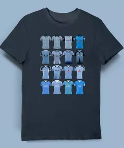 Dublin GAA Retro Jersey (Navy Tee To 5XL) Up The Dubs COYBIB Croke Park Hill 16 - Foto 1 di 2