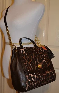 Borsa Coach Park catena stampa Ocelot patta tracolla/tracolla F24895 prezzo al pubblico consigliato $448,00 - Foto 1 di 12